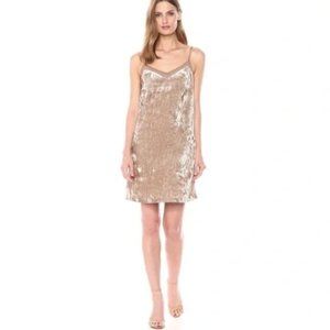 NWT KENSIE Crushed Velvet Cami Tank Dress, S